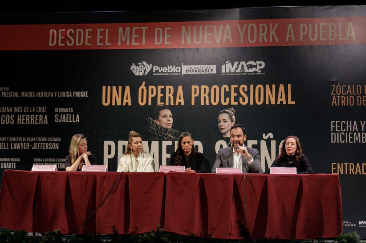 Desde el MET de Nueva York llega a Puebla capital la ópera «Primero Sueño»