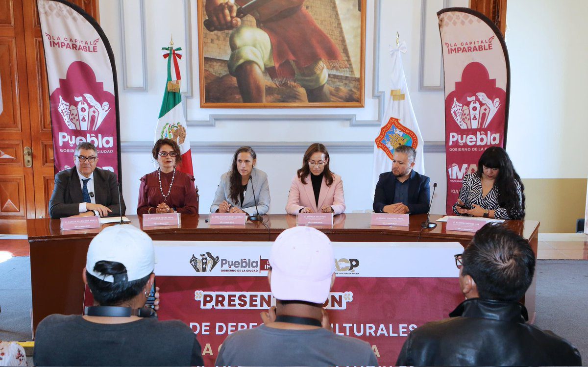 Presenta gobierno de la ciudad la primera carta de los derechos culturales de Puebla