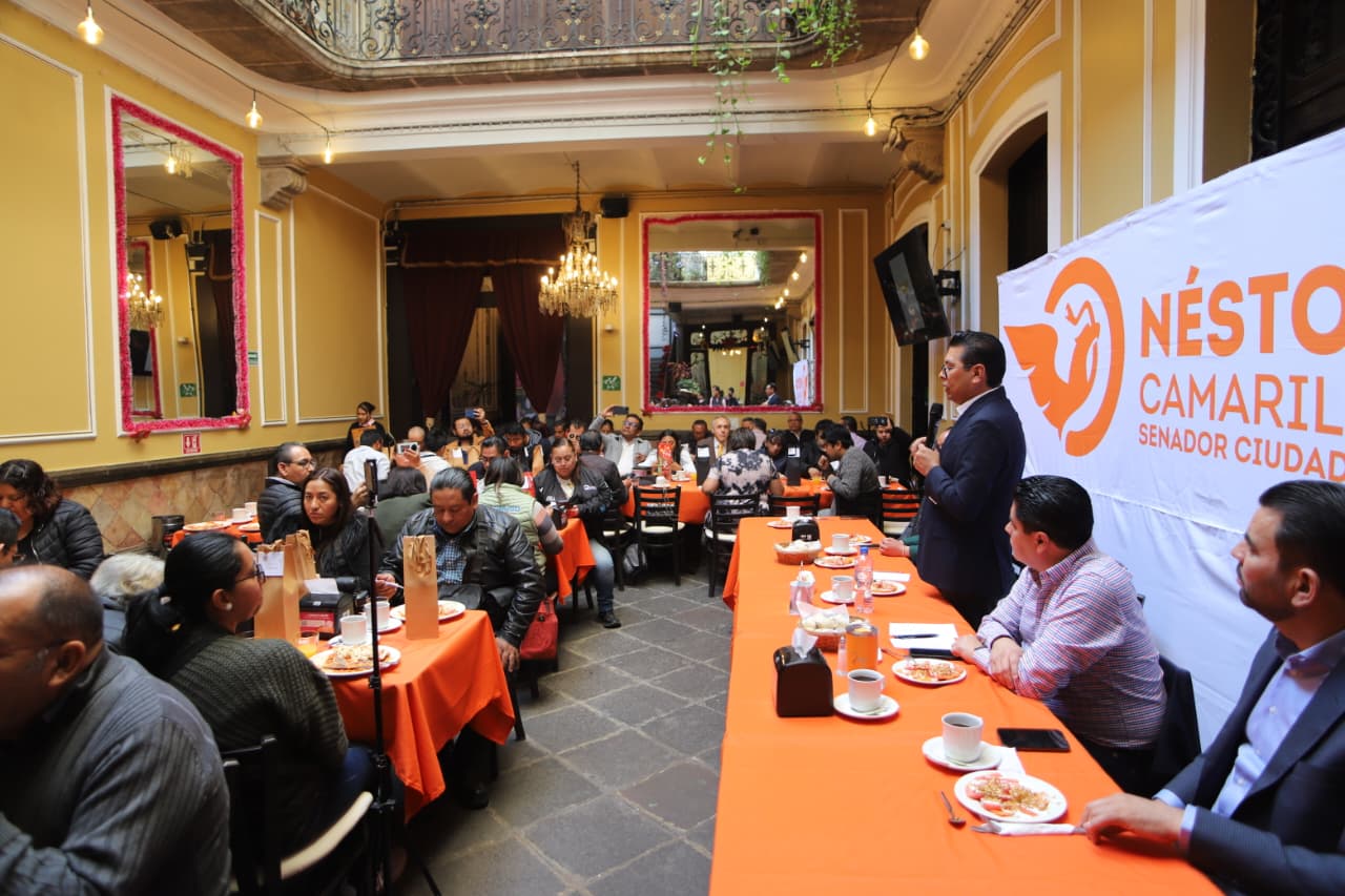 “No me hago chiquito ante cualquier candidatura”, afirma Néstor Camarillo rumbo a 2027