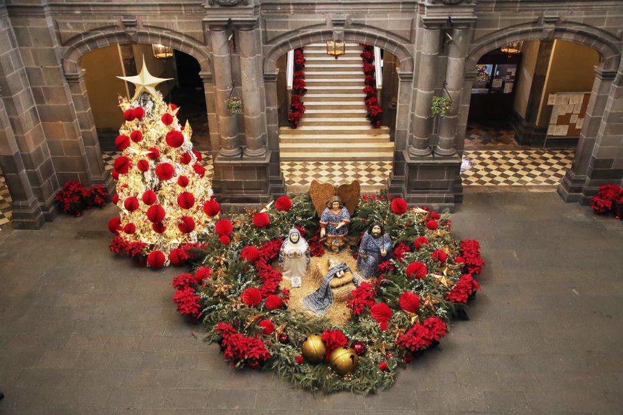 Invita Gobierno de la Ciudad a disfrutar del Nacimiento de talavera en Palacio Municipal