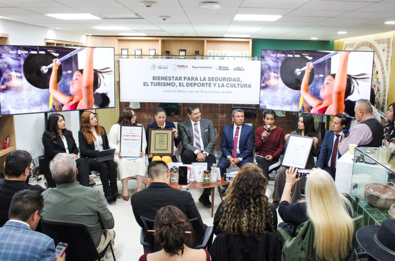 En CDMX destacan logros deportivos de Puebla en 2025