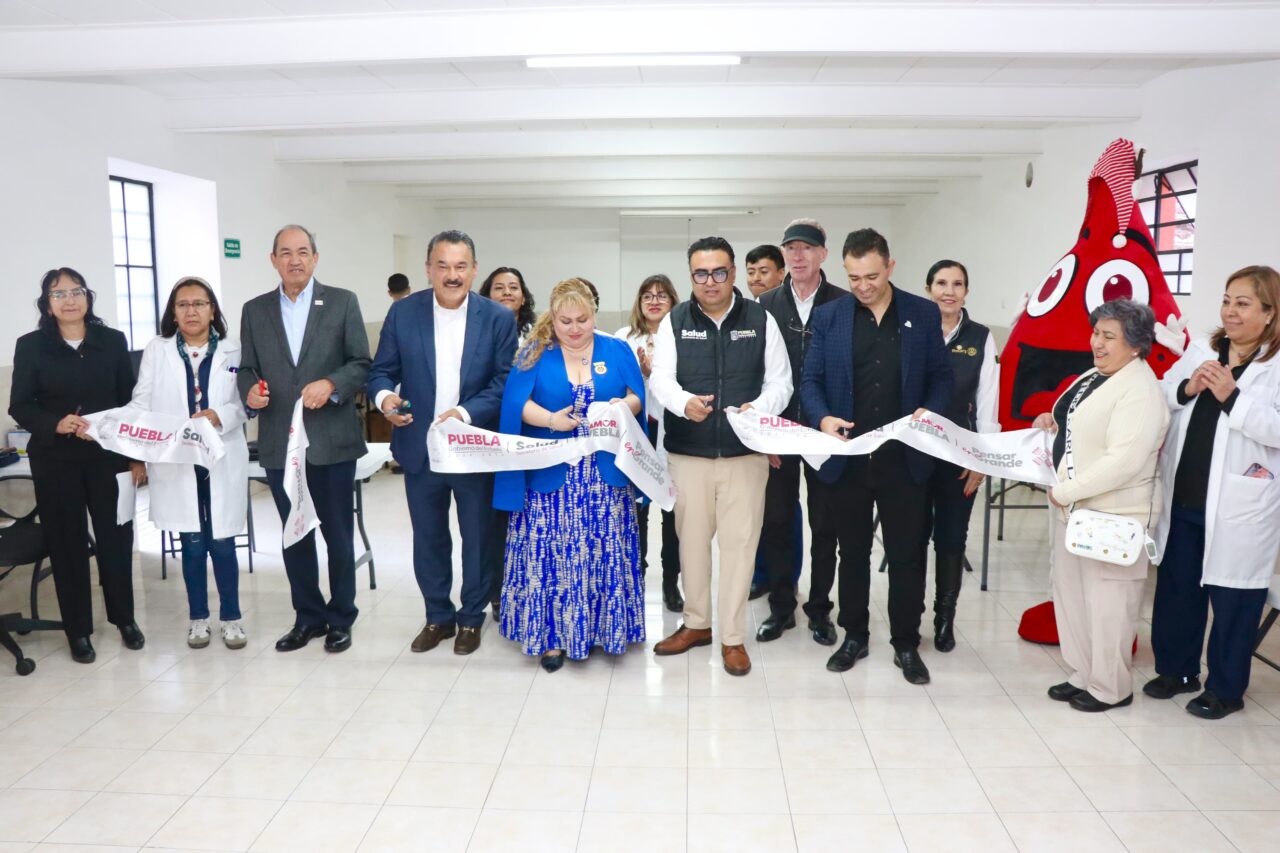 Gobierno de Puebla impulsa jornada de donación altruista de sangre