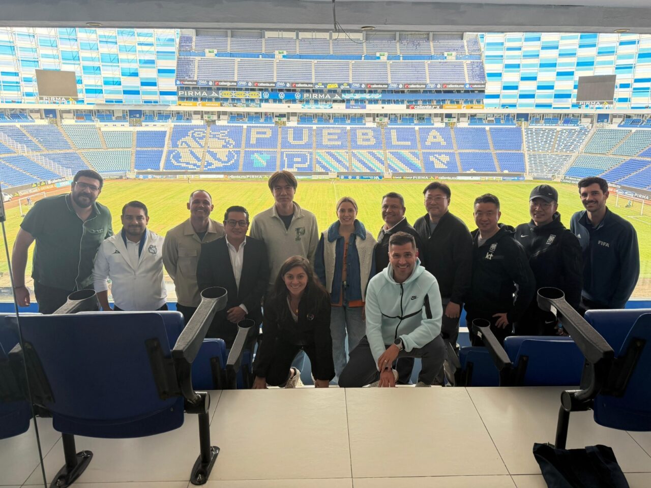 Corea del Sur evalúa a Puebla como sede de entrenamientos de Fútbol rumbo 2026