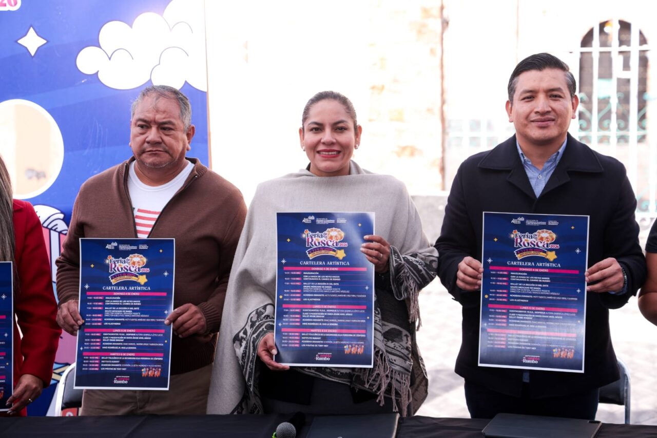 San Rafael Comac será sede de la Feria de la Rosca 2026 en San Andrés Cholua