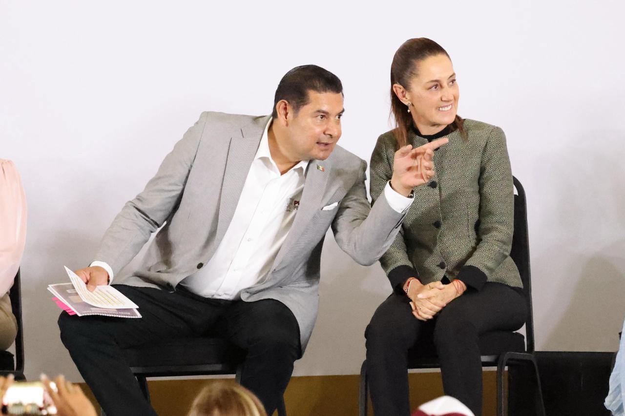 Afianza presidenta Sheinbaum desarrollo y bienestar de Puebla; visitó 9 veces la entidad