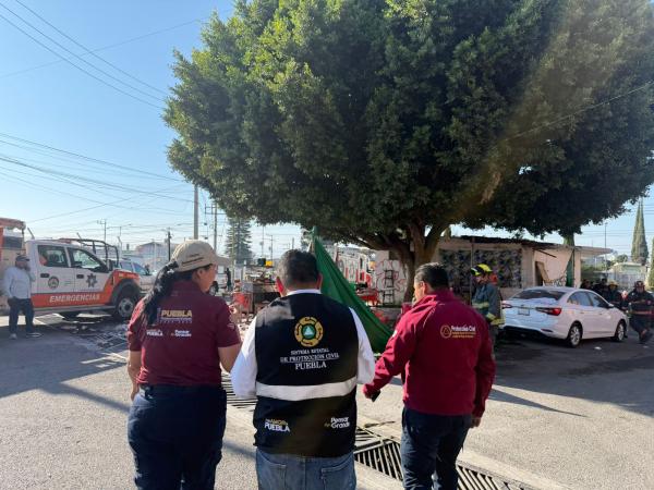 Con trabajo conjunto e inmediato se atendió emergencia en Agua Santa