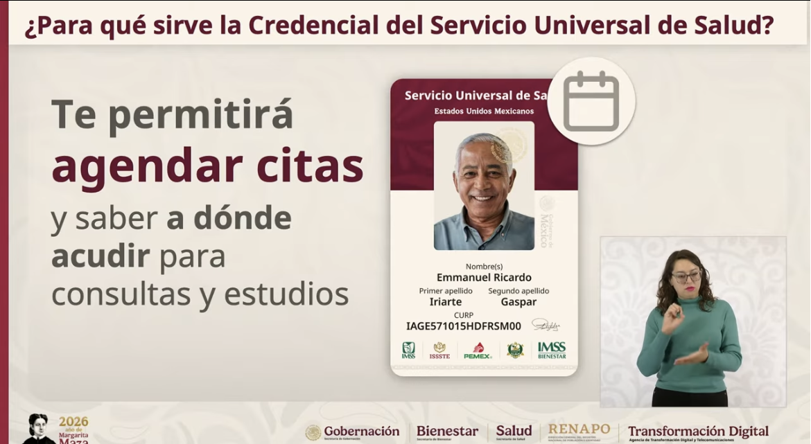 Puebla iniciará credencialización del Servicio Universal de Salud el 2 de marzo