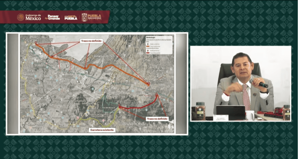 Armenta anuncia construcción del Periférico Cinco de Mayo para desahogar el tránsito metropolitano