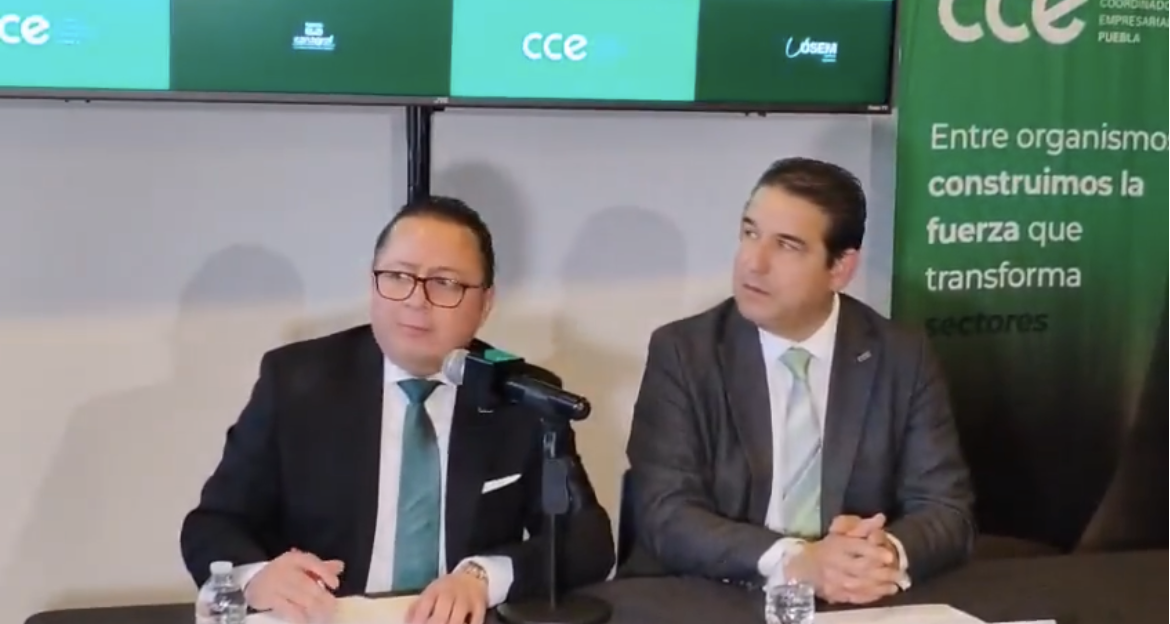 Juan Pablo Cisneros asume la presidencia del CCE Puebla con llamado a la unidad empresarial