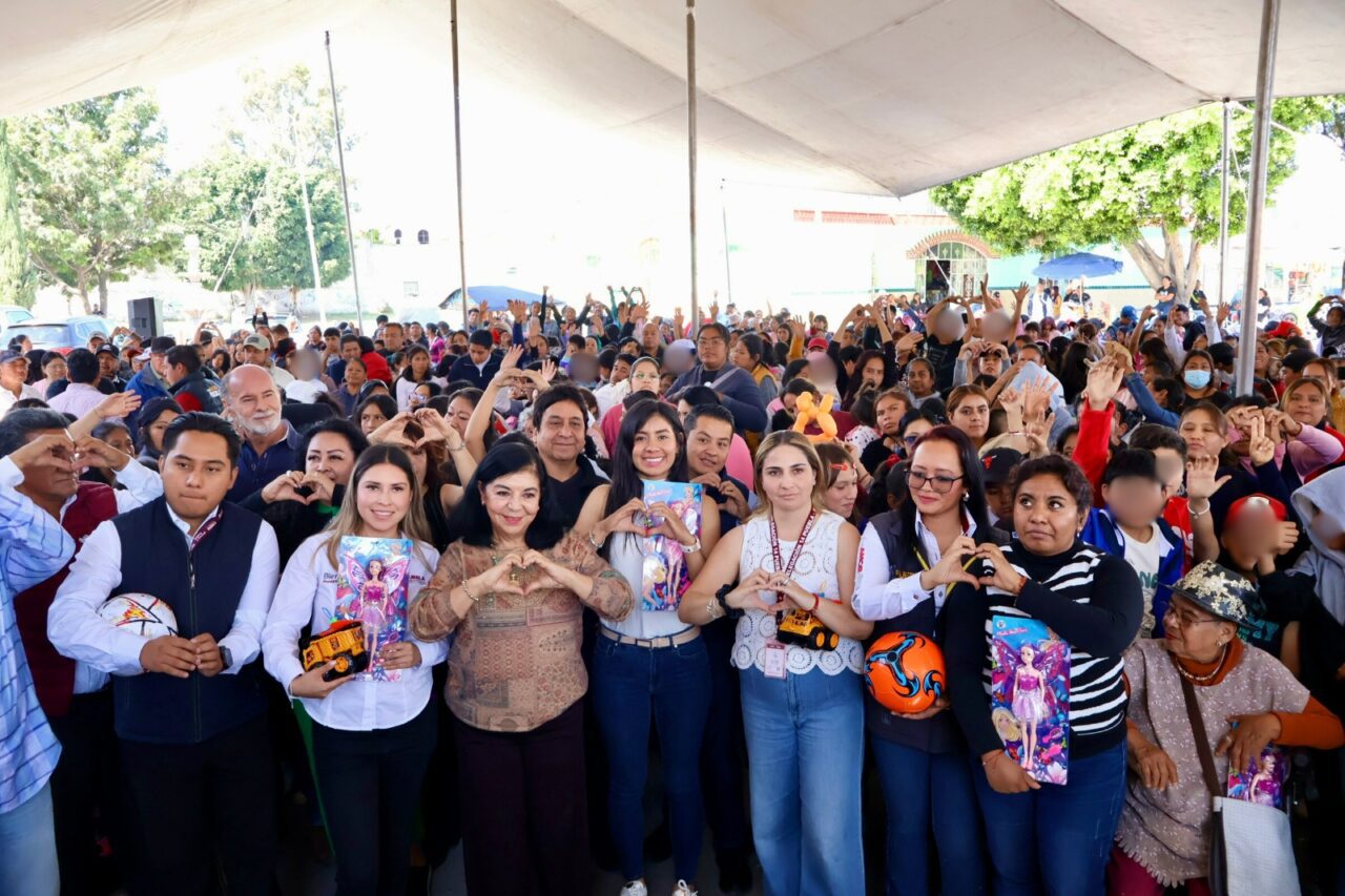 Más de mil niños reciben juguetes en la Inspectoría Guadalupe Hidalgo