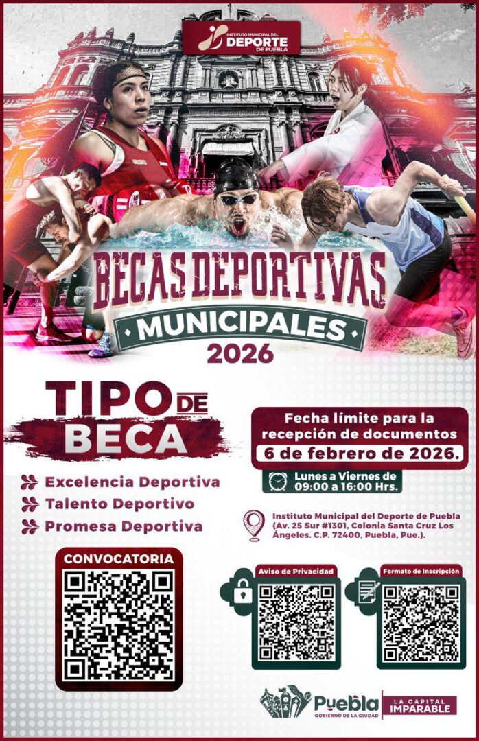 El Gobierno de la Ciudad lanza convocatoria para las Becas Deportivas Municipales 2026