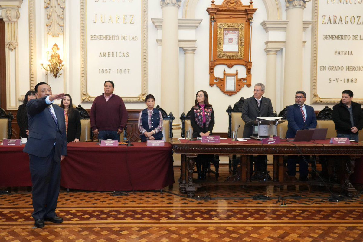 Rinde Protesta Rufo Juárez Peñuela como secretario del Ayuntamiento 