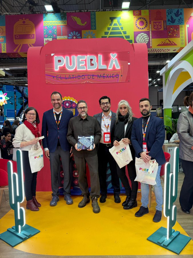 Confirma gobierno de Pepe Chedraui potencial turístico de la ciudad de Puebla, en FITUR