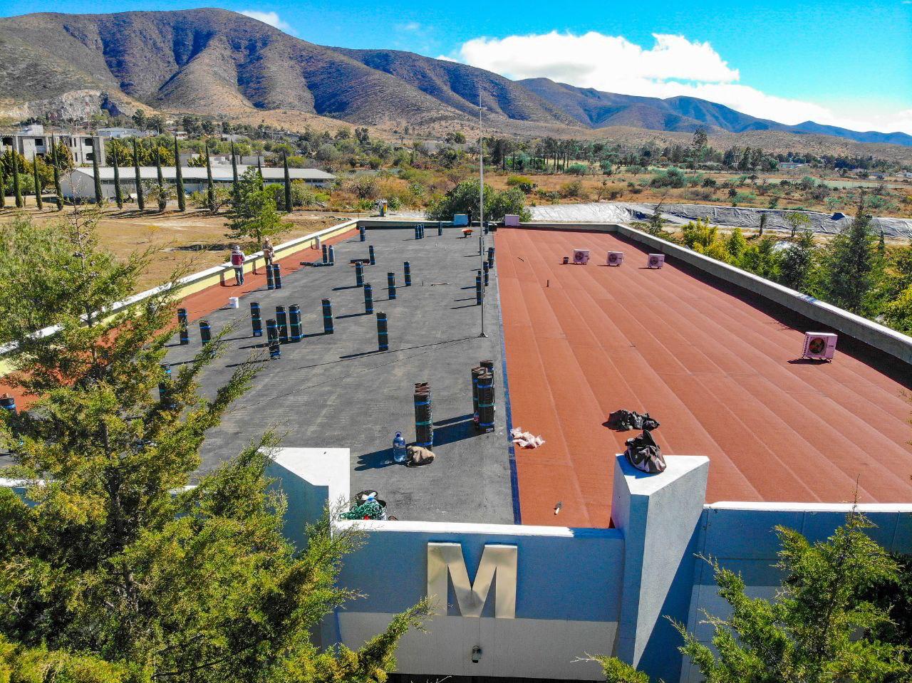 Rehabilita UTTECAM techumbre educativa de edificios del campus