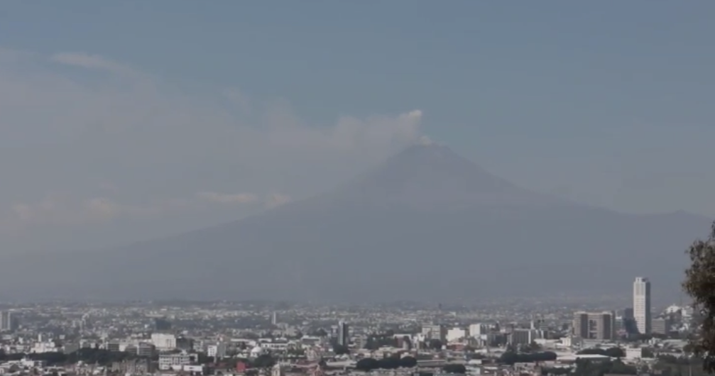 Popocatépetl registra intensa actividad y prevén caída de ceniza en cinco regiones de Puebla