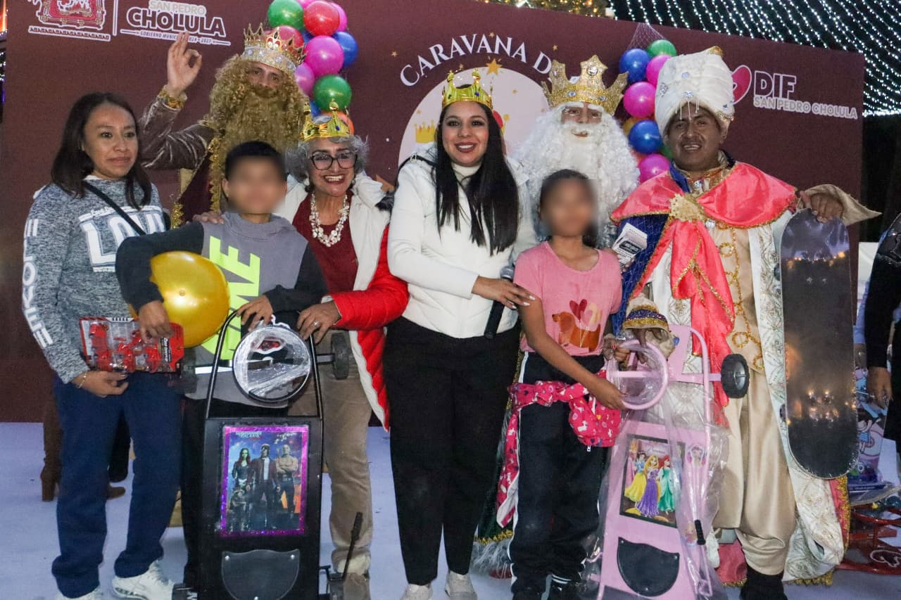 Da inicio Tonantzin Fernández a la Caravana de la Transformación en San Pedro Cholula