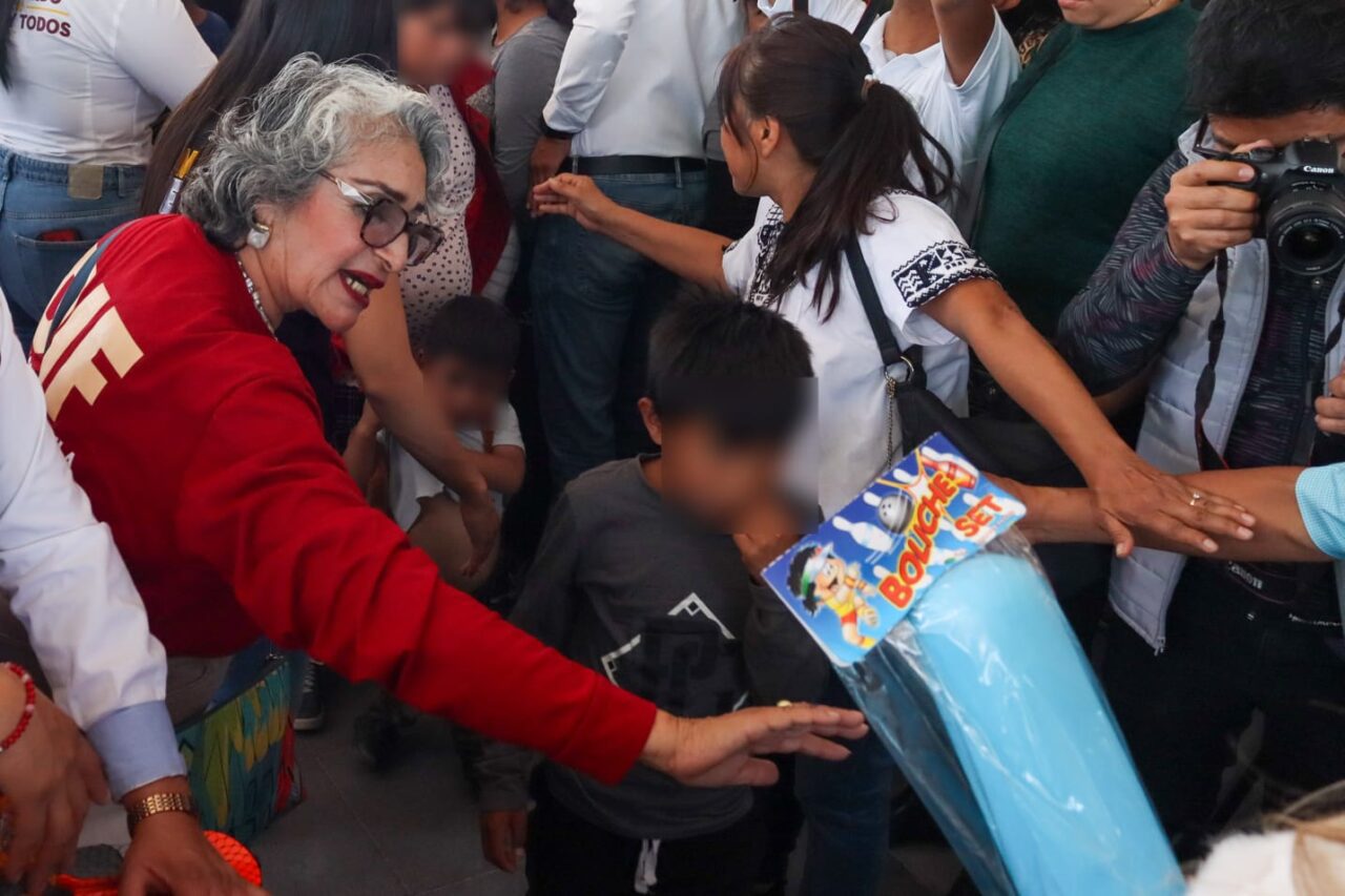 DIF San Pedro Cholula agradece al gobernador Alejandro Armenta celebración de Día de Reyes