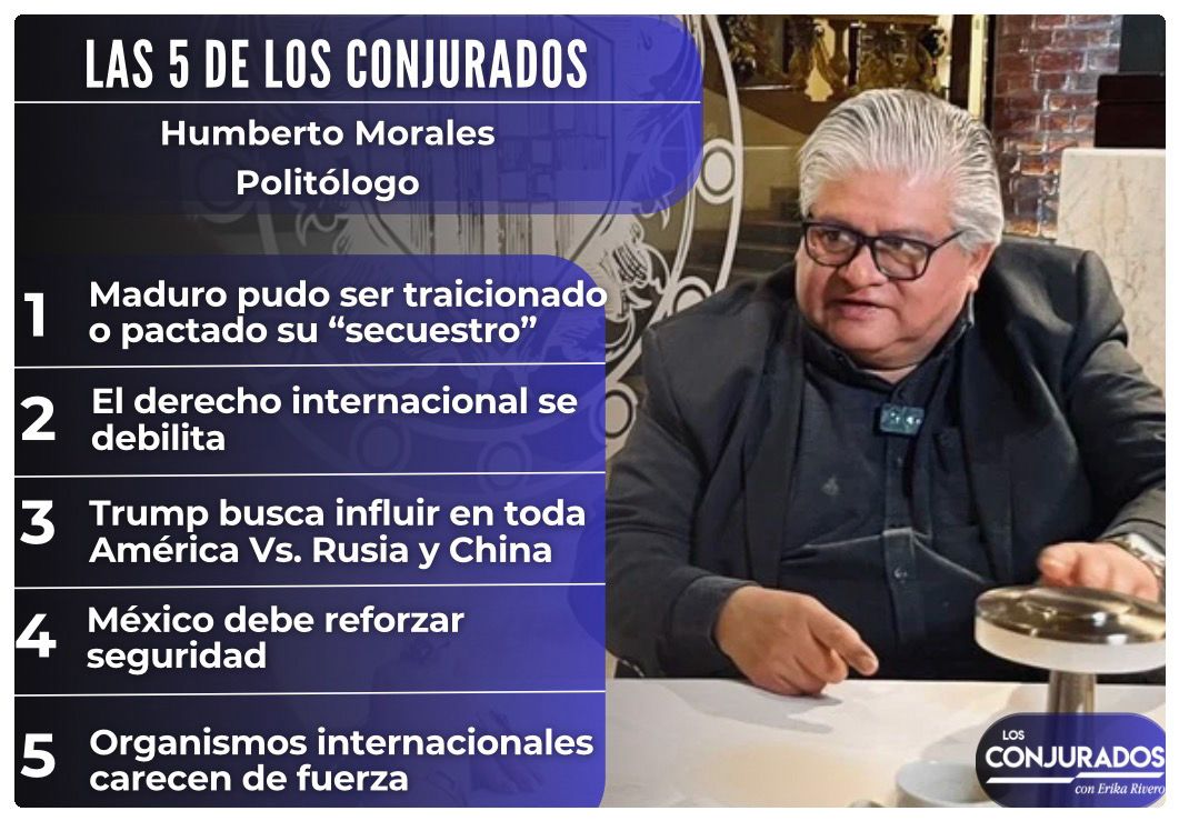 Las 5 de Los Conjurados: claves de la captura de Maduro y sus efectos