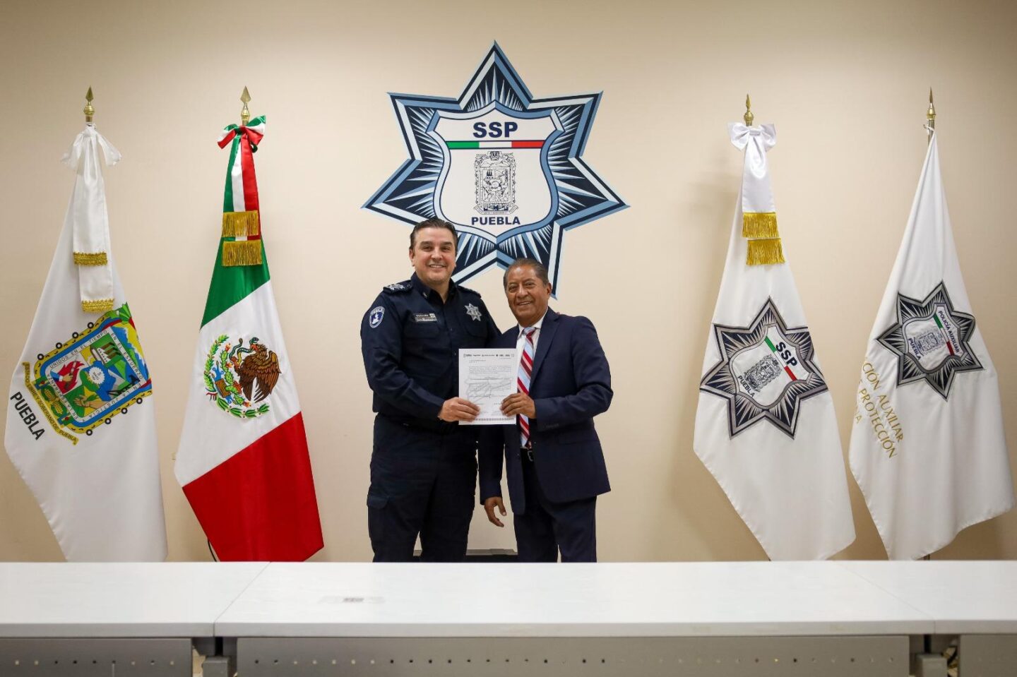 Hipólito Osorio Serrano asume la dirección general de la Policía Auxiliar
