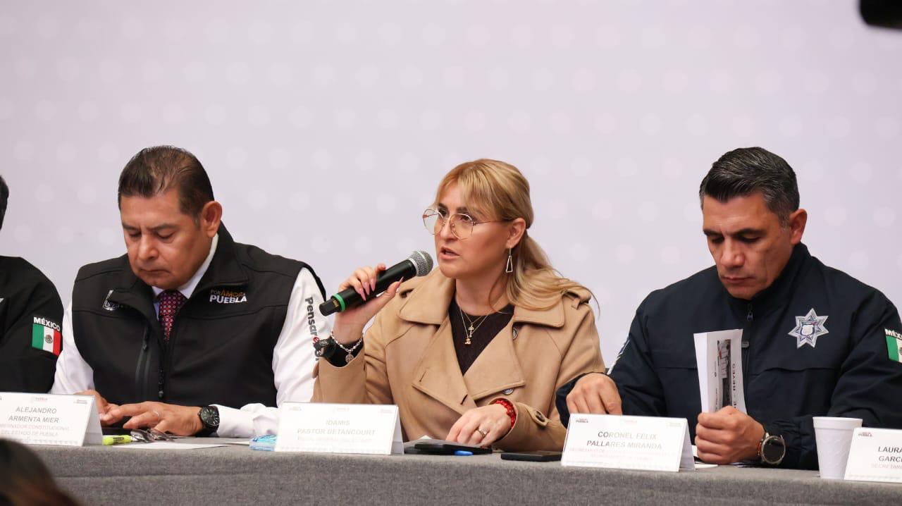 Baja narcomenudeo 15% en Puebla; 166 detenidos por violencia de género: FGE