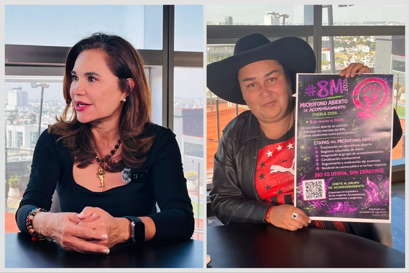 Colectivos anuncian presión pública y Blanca Alcalá abre puerta a 2027 en entrevistas de Los Conjurados
