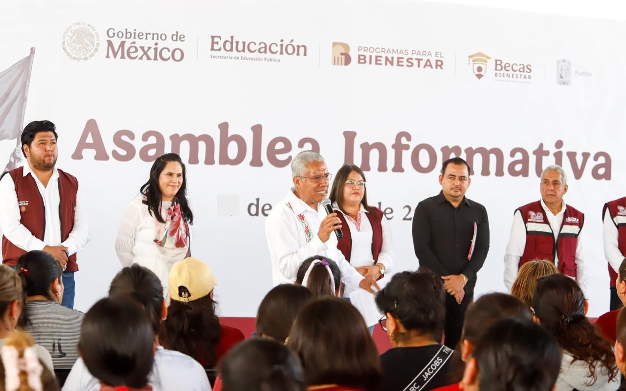 Gobierno de Puebla impulsa registro universal de la Beca Rita Cetina