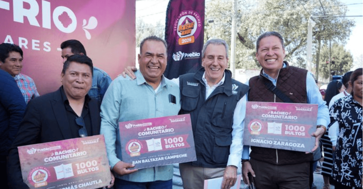 Impulsa Pepe Chedraui estrategia integral de bacheo en juntas auxiliares de la capital