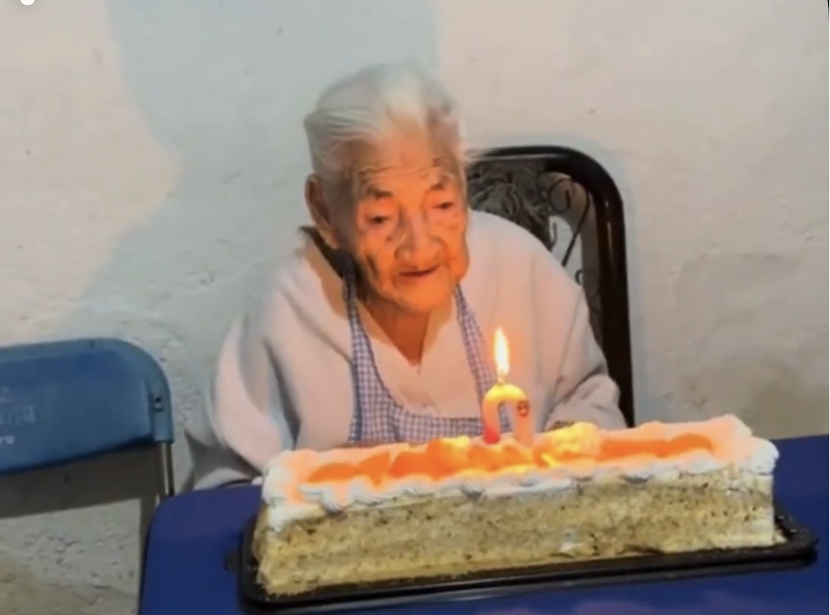Fallece la “Abuelita Apaga la Vela” a los 108 años, ícono viral de TikTok