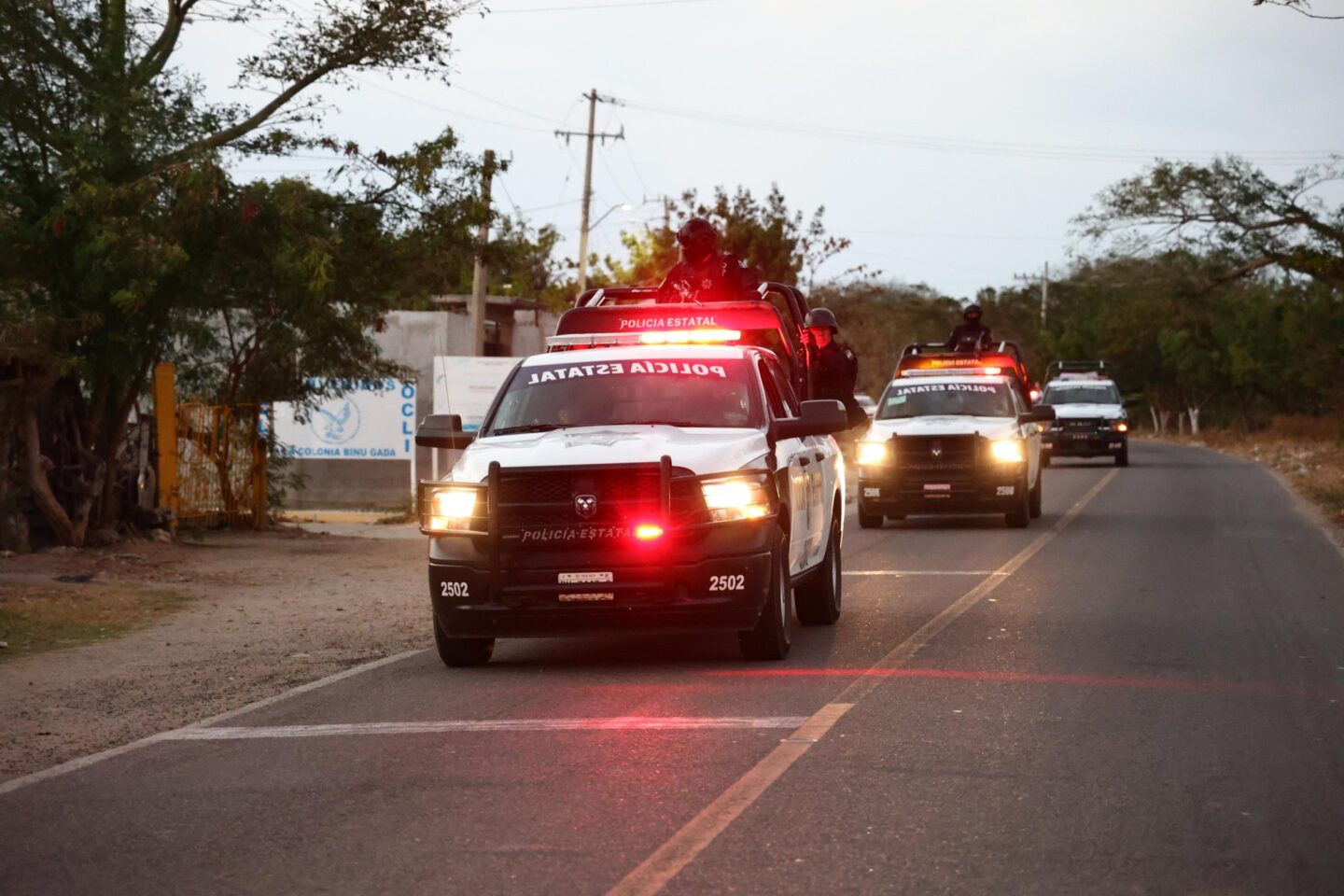 Oaxaca refuerza seguridad en el Istmo tras hechos violentos ligados al CJNG