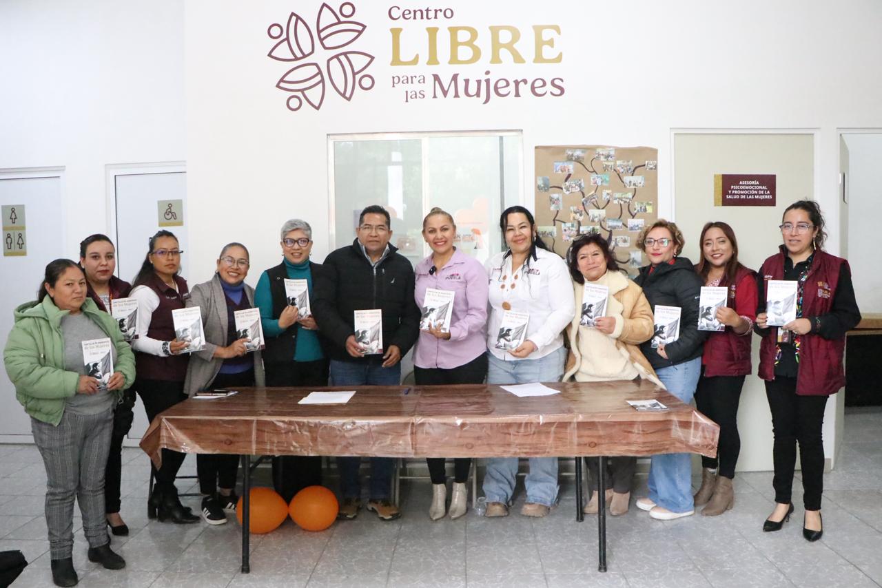 Gobierno de Puebla da voz a las mujeres en centros LIBRE de Tlaola y Pahuatlán