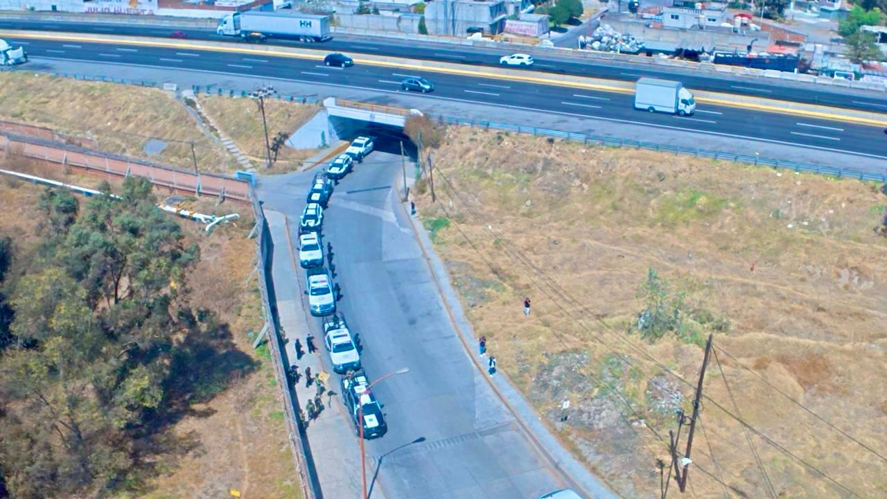 Con despliegue aéreo-terrestre se refuerza seguridad en San Martín Texmelucan