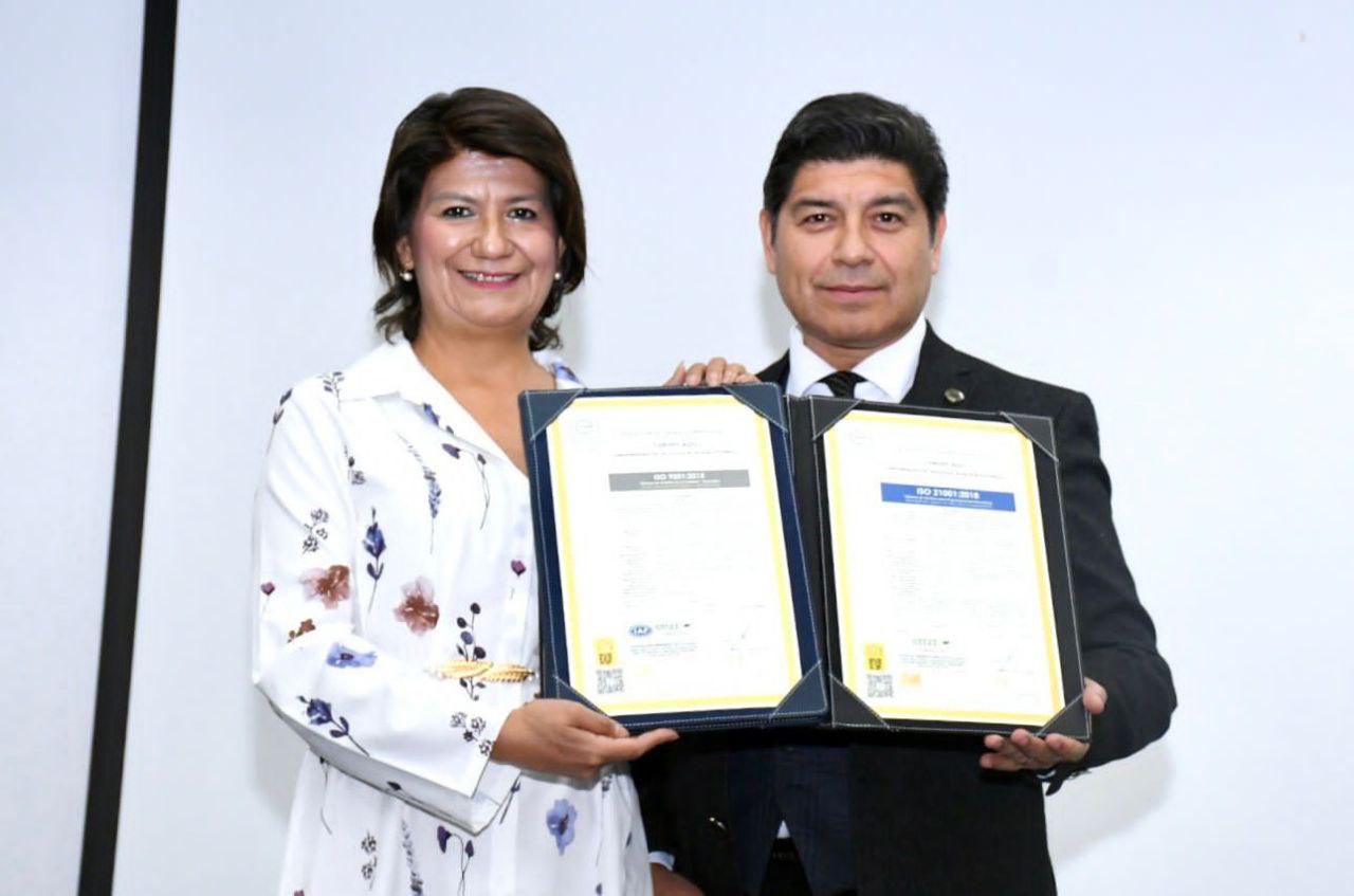 Recertifica UTH ISO 21001:2018; líder entre universidades públicas del país