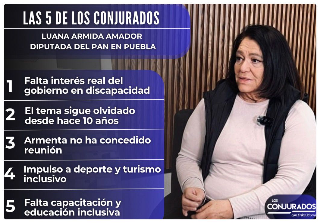 Las 5 de Los Conjurados con Luana Amador
