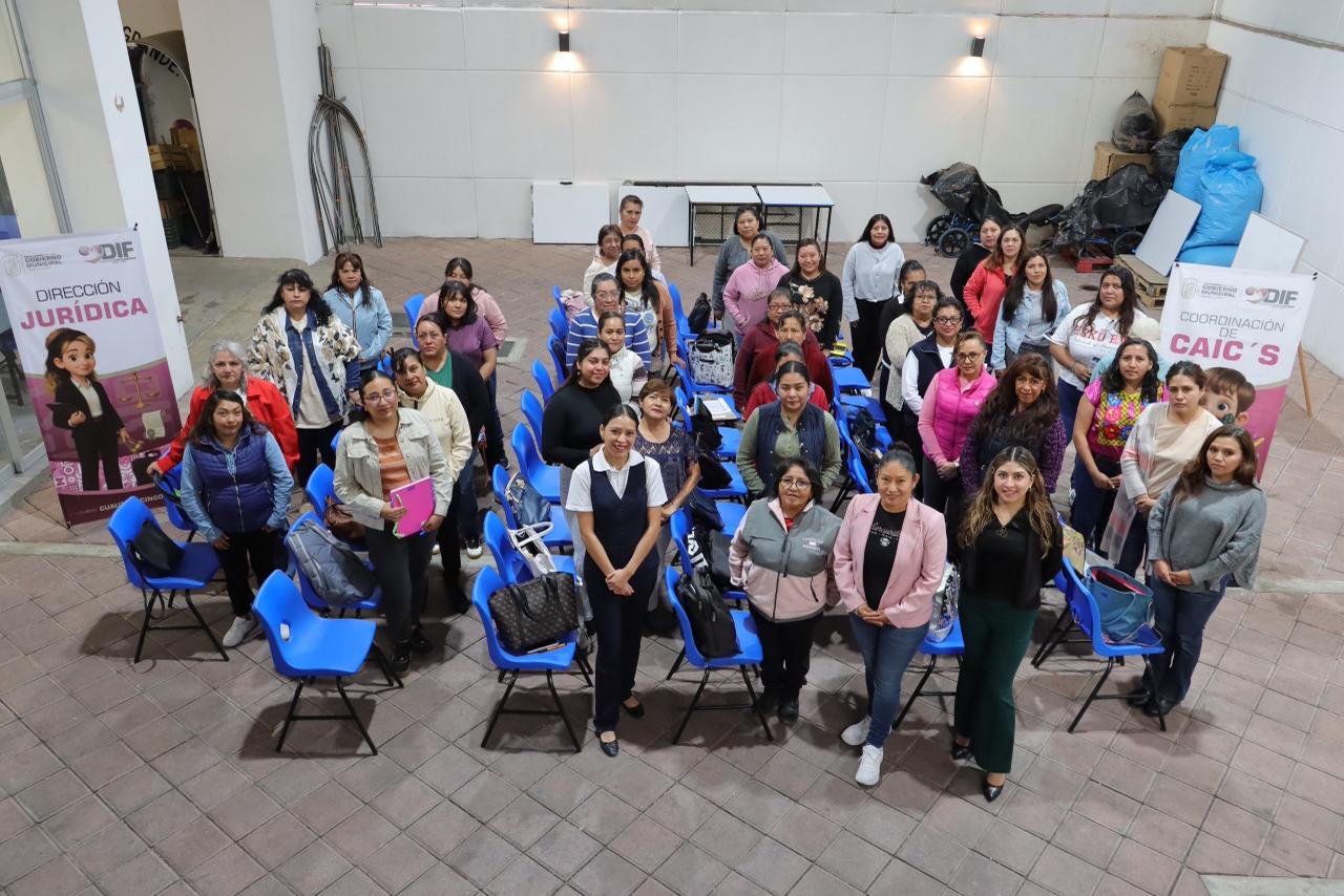 Fortalece SMDIF de Cuautlancingo la capacitación de maestras de CAIC’s