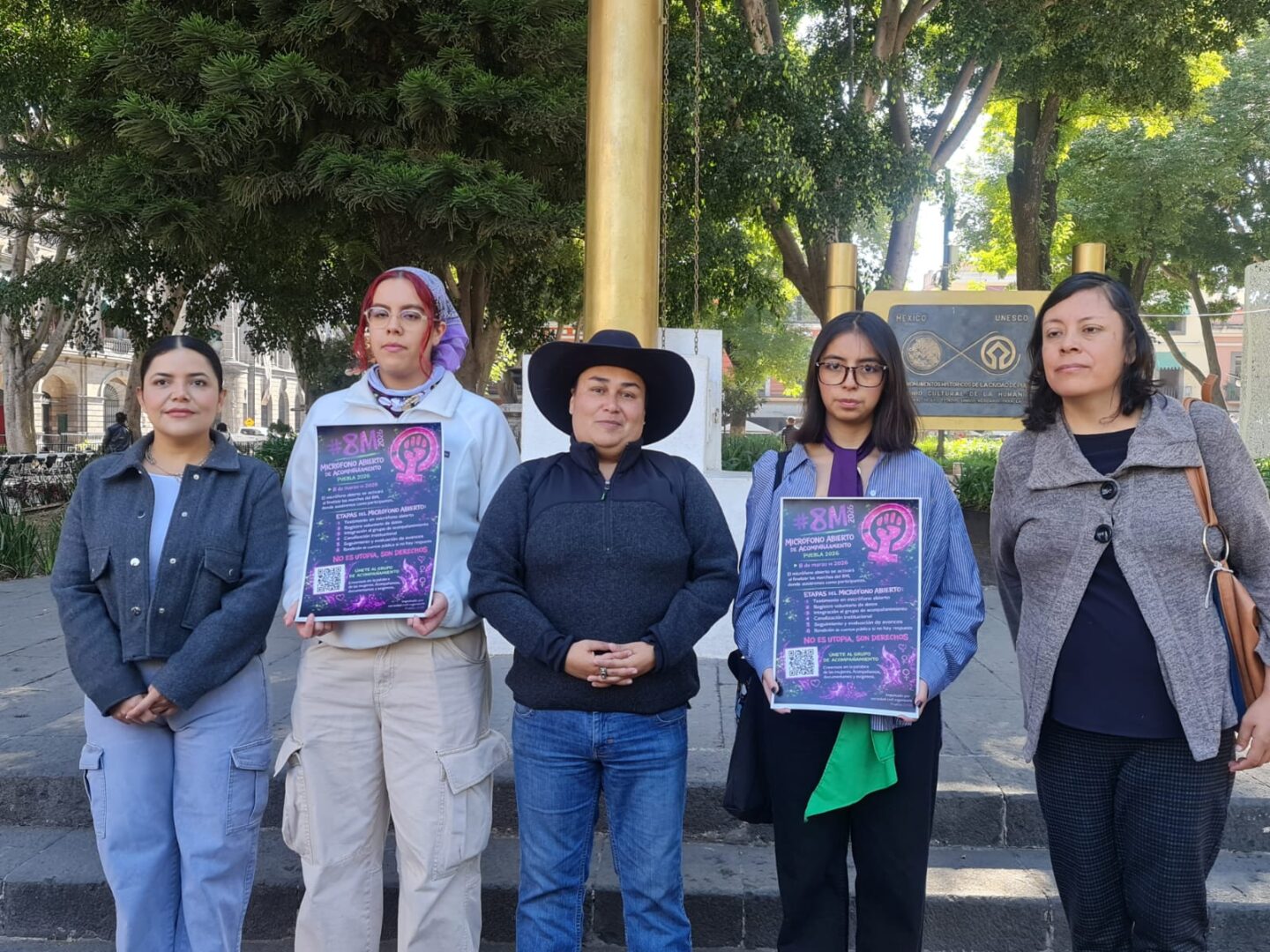 Presentan el Primer Micrófono Abierto de Acompañamiento rumbo al 8M en Puebla 2026