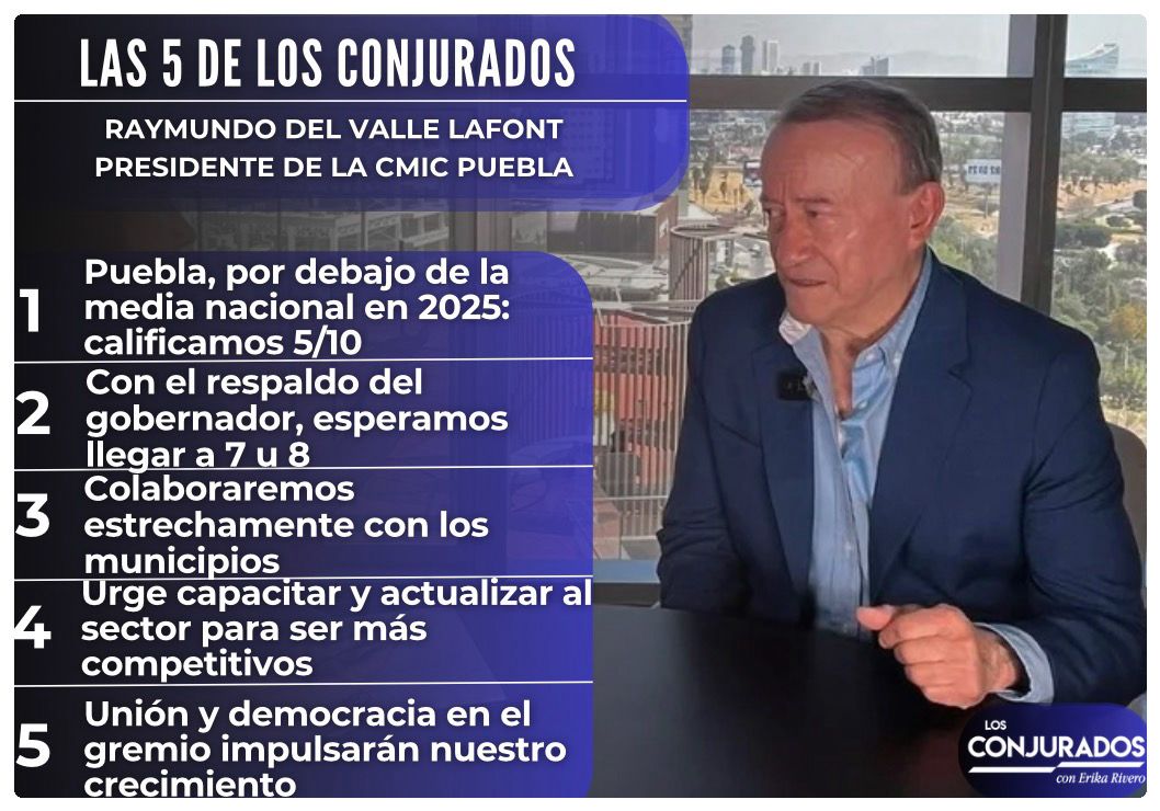 Las 5 de Los Conjurados con Raymundo del Valle Lafont