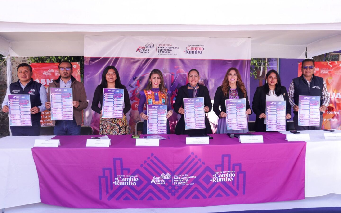 Con visión participativa, Lupita Cuautle presenta Agenda de Género 8M