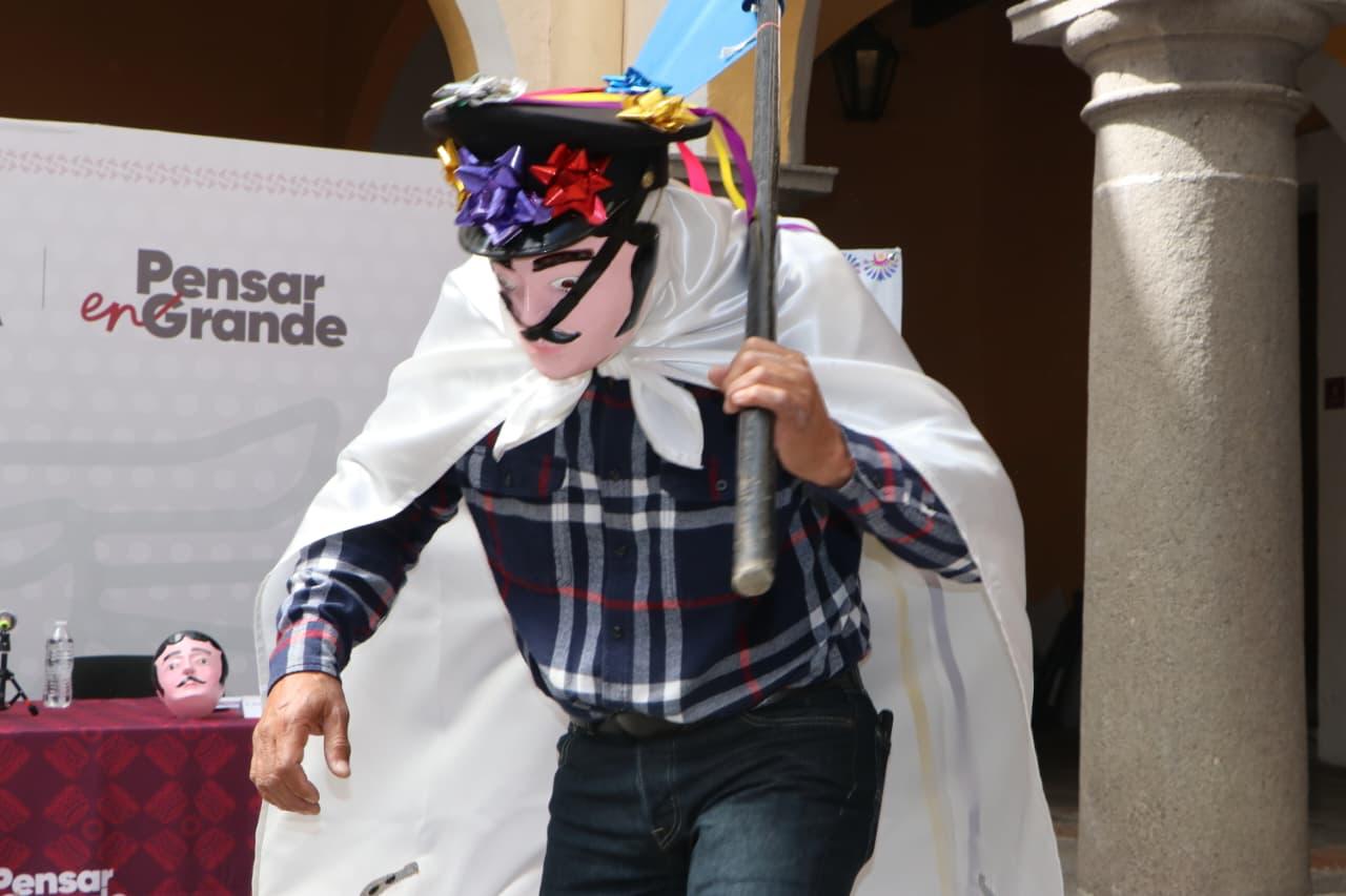 Festival del Huehue de Chirrión aviva tradiciones en Tetela de Ocampo