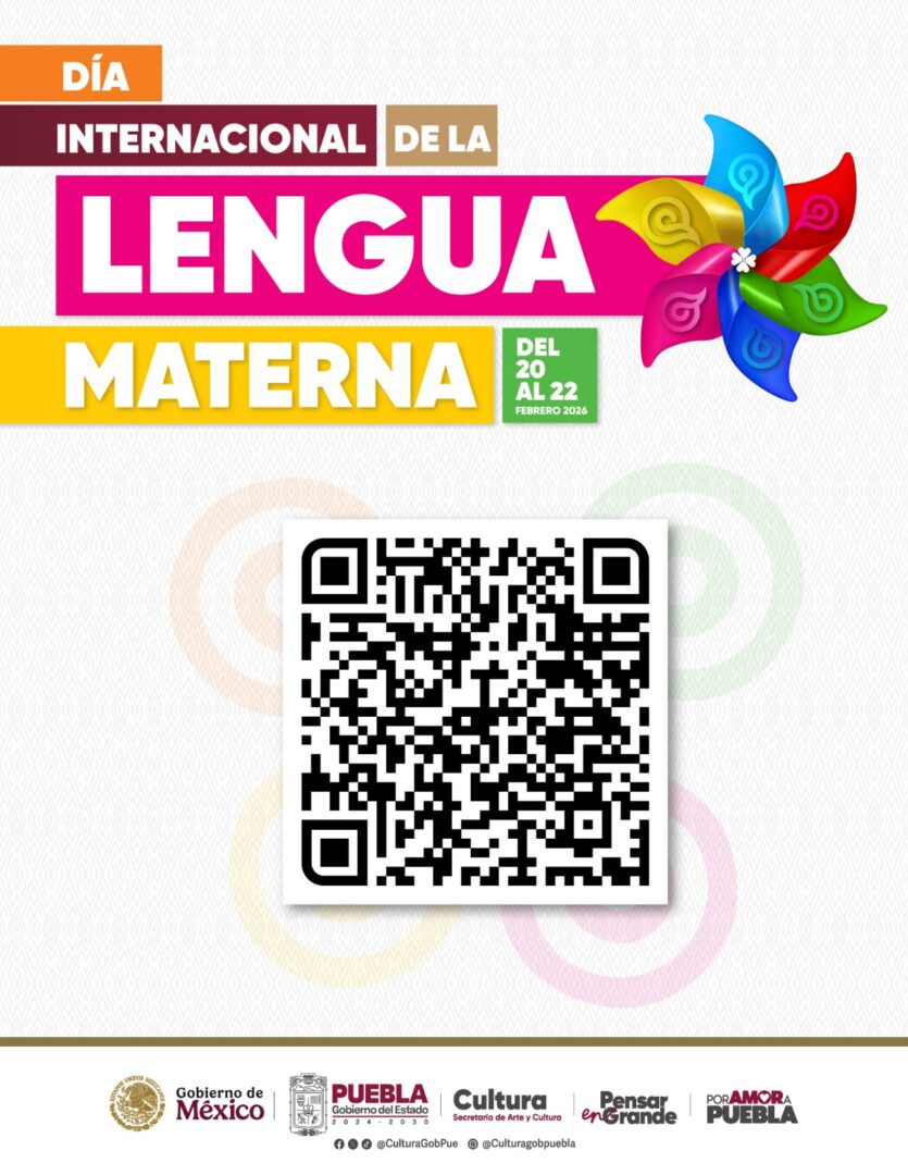 Gobierno estatal alista programa cultural por Día de la Lengua Materna