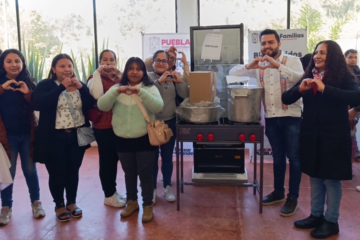 SEDIF fortalece desayunadores escolares en pro de la niñez poblana