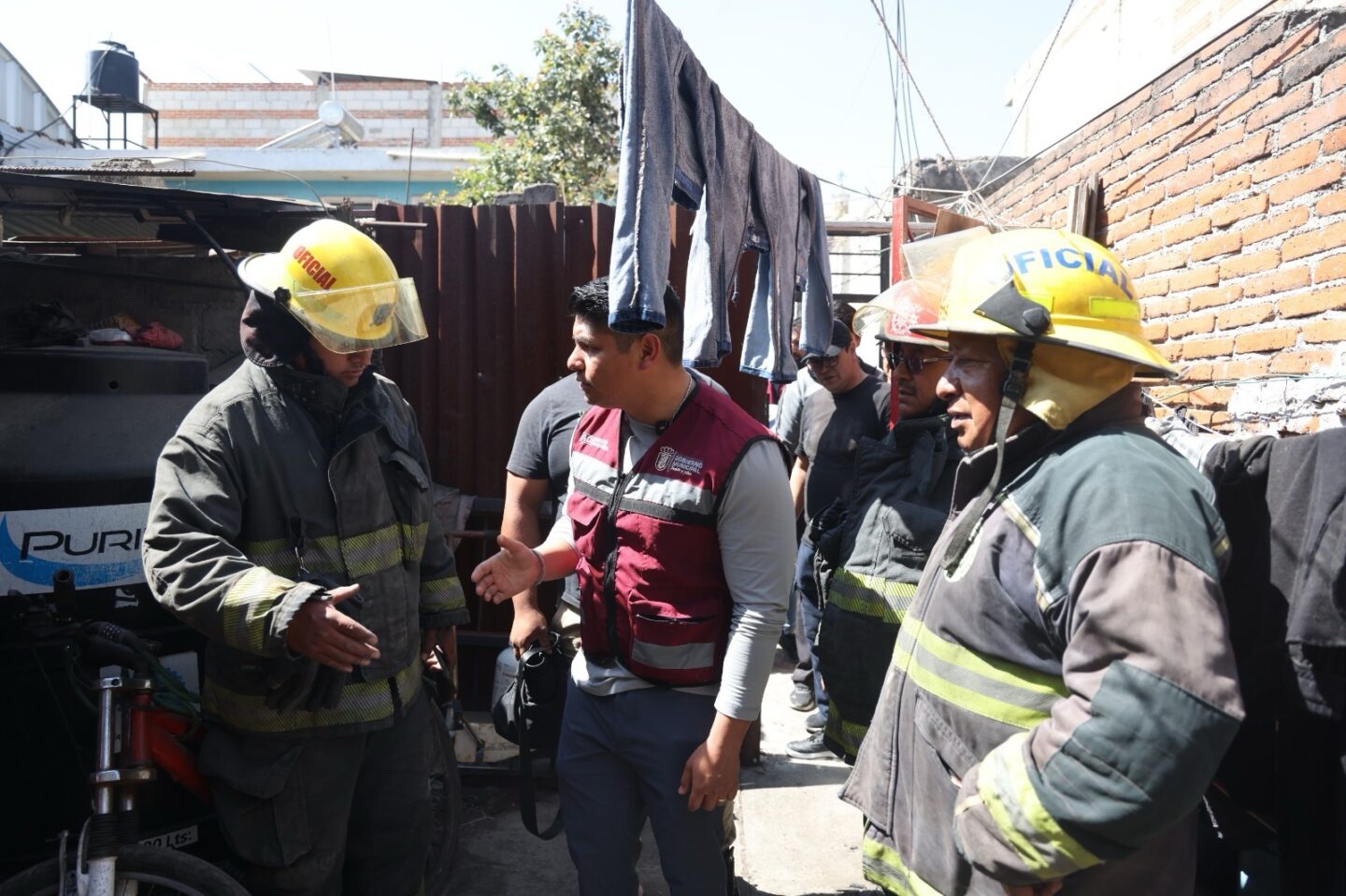 Activa Gobierno Municipal de Cuautlancingo protocolo ante incidente