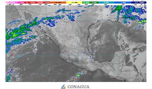 Esta mañana se esperan temperaturas mínimas de -10 a -5 grados Celsius con heladas en zonas serranas: Conagua