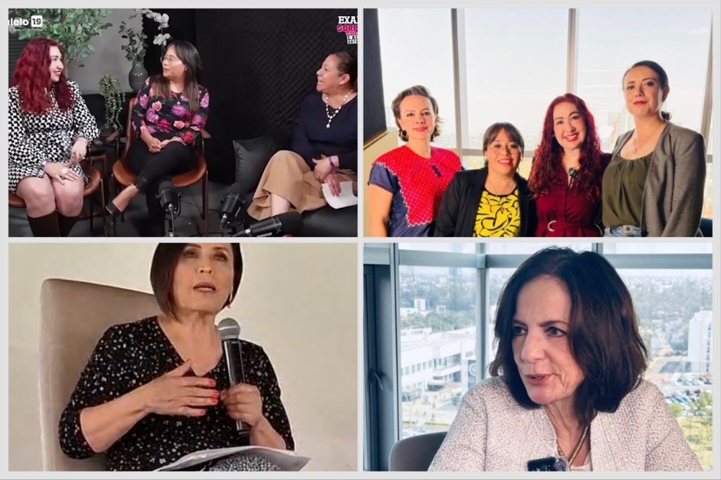 Mujeres, justicia y transparencia electoral marcan la agenda de Los Conjurados