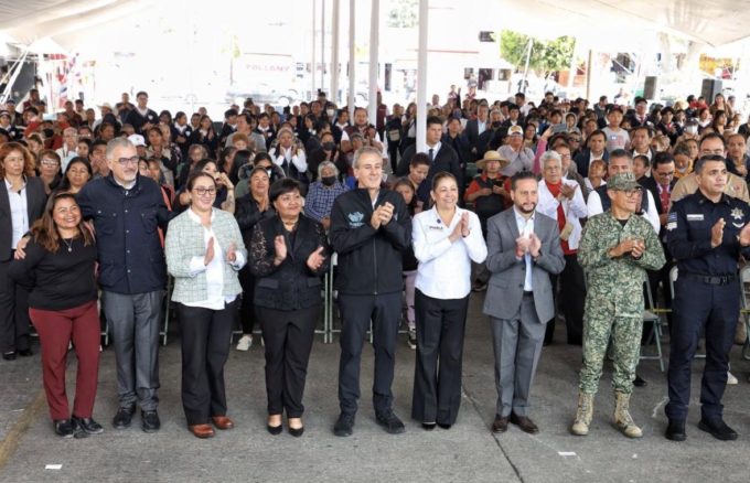 Encabeza Pepe Chedraui esfuerzos con la Federación y el Estado para la primera Feria por la Paz en San Francisco Totimehuacan 