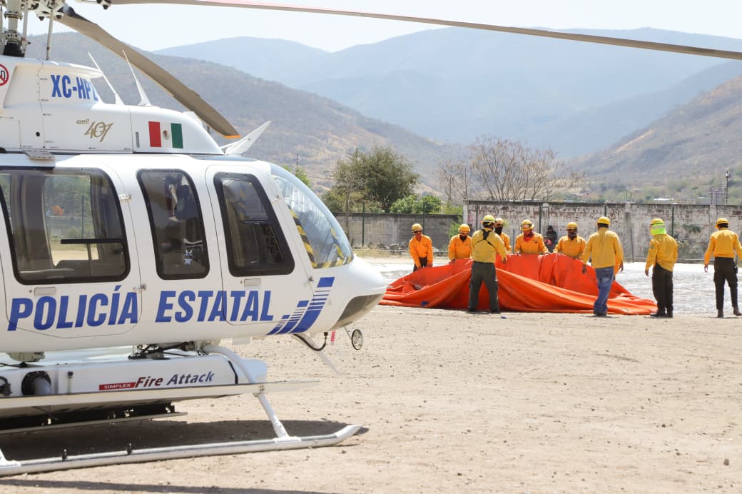 Incendio forestal en Jolalpan fue controlado y liquidado al 100 por ciento: Protección Civil