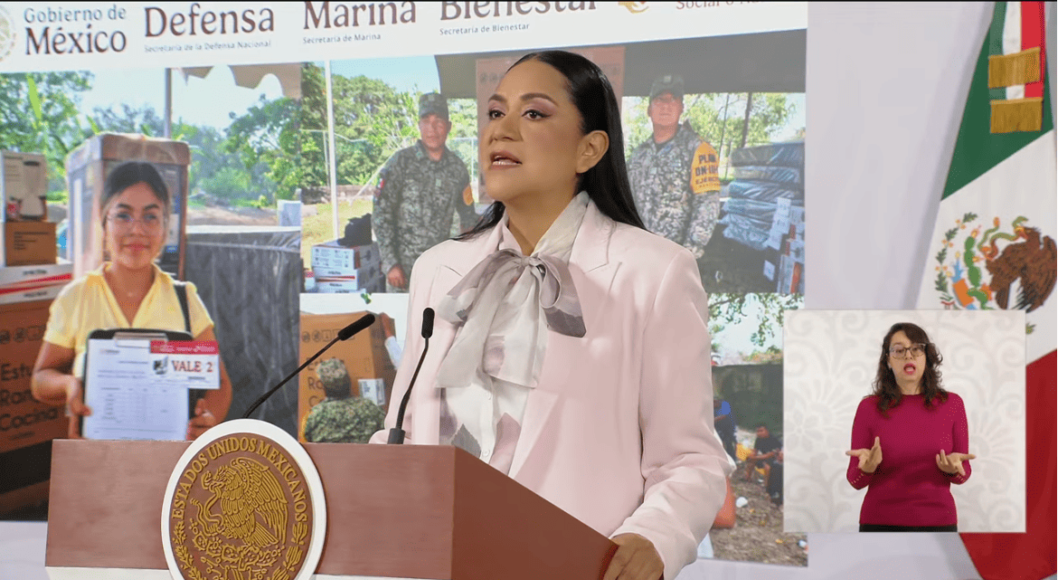 Secretaría de Bienestar entrega más de 8 mil enseres a familias afectadas por inundaciones en Veracruz, Hidalgo y Puebla