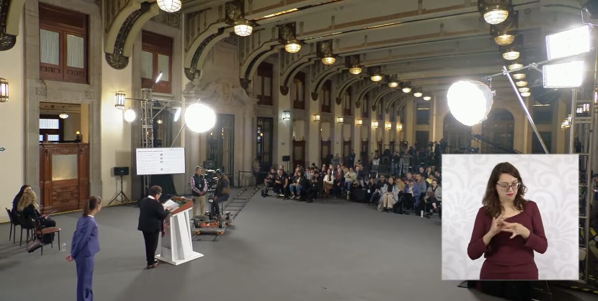 Sheinbaum restringe preguntas a la fiscal Godoy durante presentación de la Ley General contra el Feminicidio