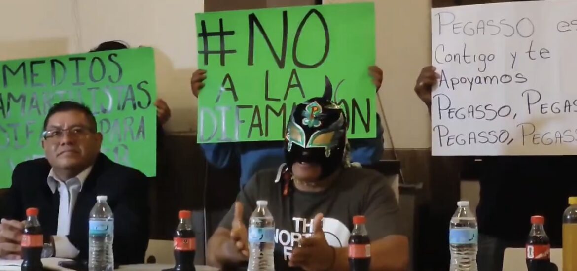Suspenden a policía estatal y luchador ‘Pegasso’ tras ser vinculado a proceso por violencia familiar