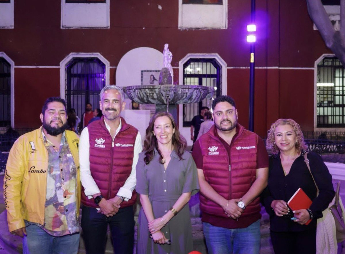 Entrega Gobierno de Pepe Chedraui fuente del Parque Sor Juana Inés de la Cruz
