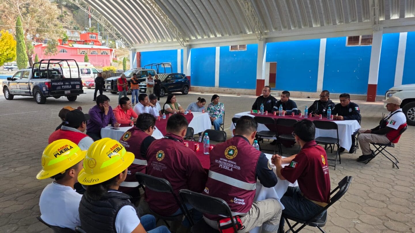 Gobierno de Puebla fortalece estrategia para prevenir incendios forestales